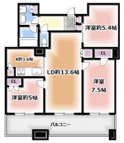 ザ・香里園タワーの間取り画像