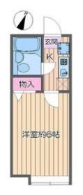 ベルドーラ一之江Bの間取り画像