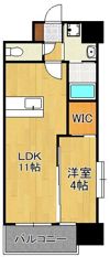 ONE PROJECT三萩野の間取り画像