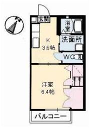 グリーンルーフ沖野上の間取り画像