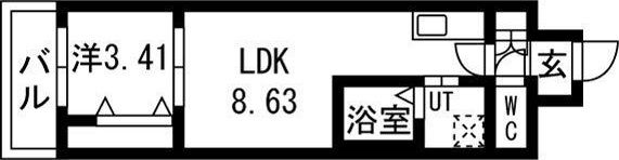 アーバンパーク新大阪の間取り画像