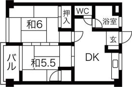 つよみせいビルの間取り画像