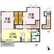 グリチネの間取り画像