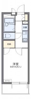 レオパレスルーブルⅡの間取り画像
