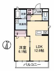 フェリーチェ117の間取り画像