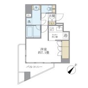KDXレジデンス日本橋箱崎の間取り画像