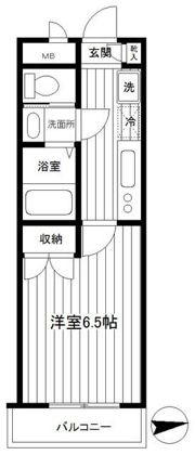 クオーレ大崎の間取り画像