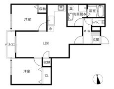 TRM若宮四季の彩の間取り画像