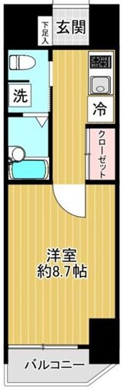 MUSIC JOY根岸の間取り画像