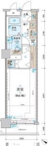 リヴシティ関内の間取り画像