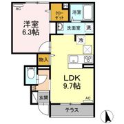 レセア花小金井の間取り画像