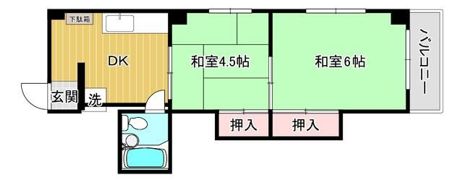 パークスクエアの間取り画像