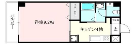 ブラウンハイム朝生田の間取り画像