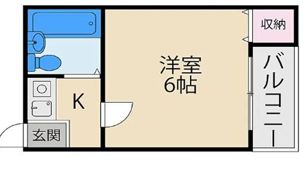 サンシャイン香里パート2の間取り画像