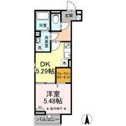 レインボー皿沼の間取り画像