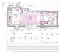 クレヴィア山吹神楽坂の間取り画像