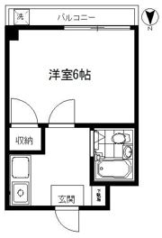 マンション増田の間取り画像