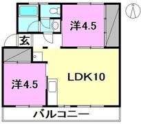 ブリューメ・ハイム壱番館の間取り画像