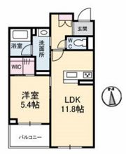 フィオーレの間取り画像