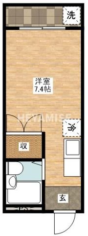 BEN匠7番館の間取り画像