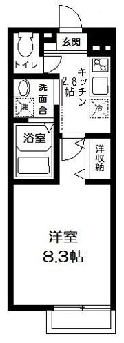サンハイムの間取り画像