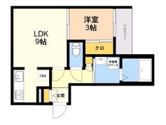 Rivage箱崎東の間取り画像