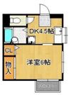 リヴェール朝日ヶ丘の間取り画像