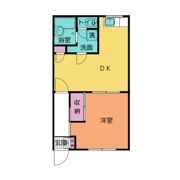 長田マンションの間取り画像