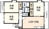 ソシア上土井Ⅲの間取り画像