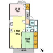 セシルパーク B棟の間取り画像