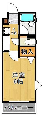 スターロワイヤル小波瀬の間取り画像