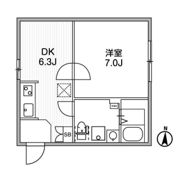 アルティザ西大井ソノリテの間取り画像