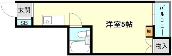 オリーブマンションの間取り画像