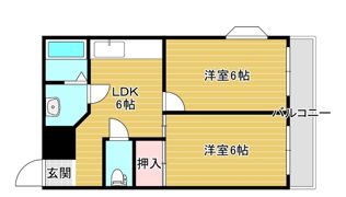 セイム三箇の間取り画像