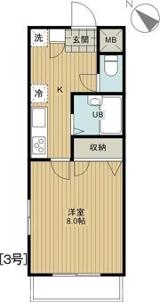 グリーンピア A棟の間取り画像