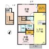 セジュール カーラの間取り画像