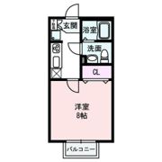 プランドールA棟 Aの間取り画像