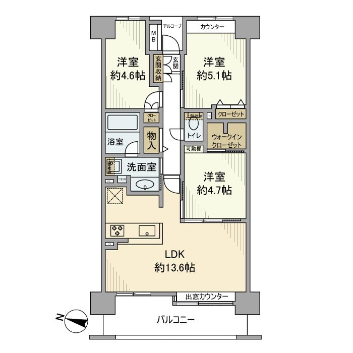 間取図