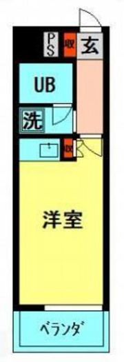 朝日プラザ岡山中山下の間取り画像