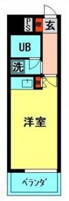 朝日プラザ岡山中山下の間取り画像