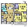 リーブルファイン中大流の間取り画像