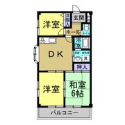 フレグランス伏見の間取り画像