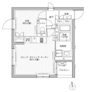 グランフェリシア西麻布の間取り画像