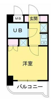 エメラルドコーポの間取り画像