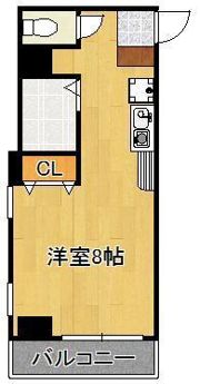 サニーベール前田の間取り画像