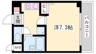 アスティオス湊川の間取り画像