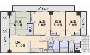 サンピア五日市の間取り画像