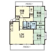 サンパールハイムの間取り画像