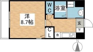 丹下キアーロの間取り画像