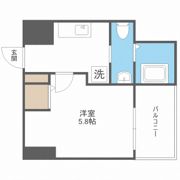 SERENiTE本町refletの間取り画像